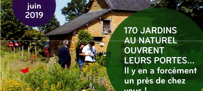 15 & 16 juin : Opération “bienvenue dans mon jardin en Bretagne”